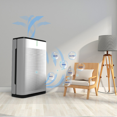Purificador casero del aire para los virus y las bacterias