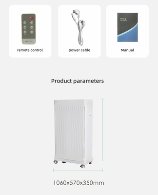 Monitor verdadero de Smart WiFi PM2.5 del purificador del aire del filtro de H13 HEPA para el sitio grande