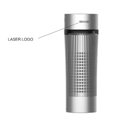 3 el purificador verdadero del aire de la etapa H13 HEPA para el Dander LED UVC USB del animal doméstico del humo accionó