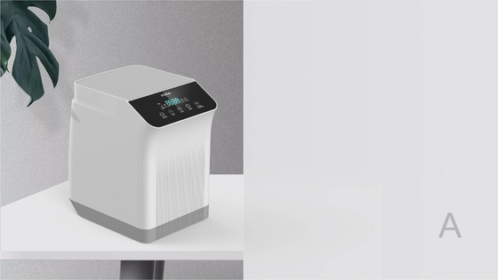 Filtro de aire casero del conducto PM2.5 Hepa y purificador del aire del filtro del carbono con el indicador digital