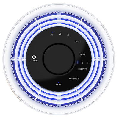 Purificador portátil 100-240V de poco ruido 24W del aire del anión del hogar interior