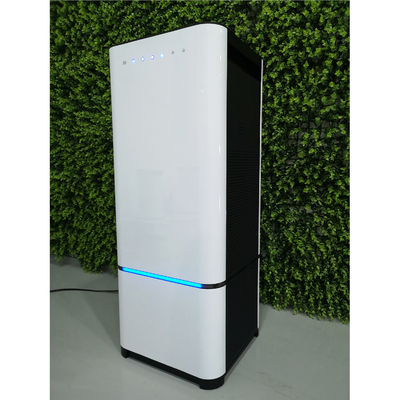 purificador permanente del aire del piso 35W para la oficina con el monitor verdadero de la calidad del aire del filtro de H13 HEPA